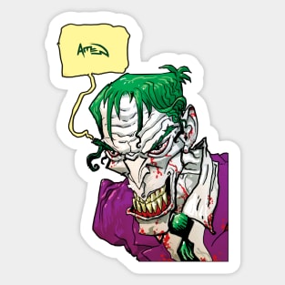 AMEN - What A Clown Sticker